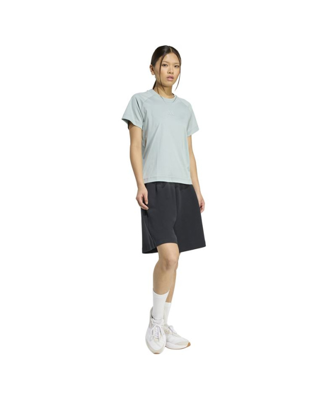Camiseta adidas Soft Lux Tee Mujer Salvia...
