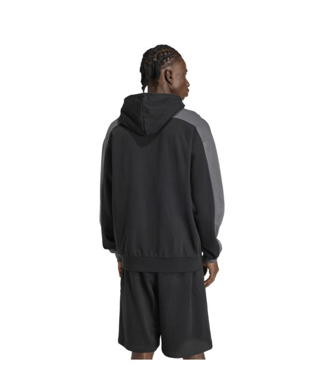 Sudadera adidas Collegiate Hd Hombre Negro/Gris