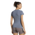 Camiseta Mulher adidas PrimeLift Essentials Workout Contour Fitness , cor Ônix