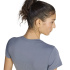 Camiseta Mulher adidas PrimeLift Essentials Workout Contour Fitness , cor Ônix