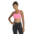 Sutiã esportivo Fitness Mulher adidas Essentials Workout rosa