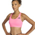 Sutiã esportivo Fitness Mulher adidas Essentials Workout rosa
