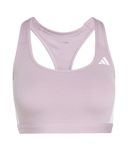 Sujetador Deportivo de Fitness adidas 3 bandas Optime...