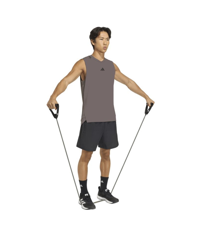 Camiseta regata adidas D4T PrimeLift 3 Stripes...