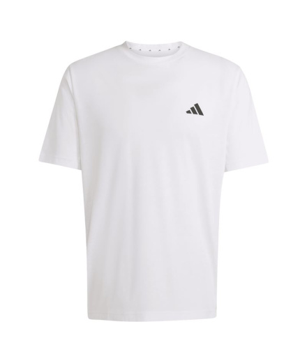 Camiseta adidas We Fr 3 Stripes Fitness Homem Branca/Preta