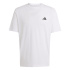 T-shirt Fitness adidas We Fr à 3 bandes Homme blanc/noir