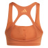 Sujetador Deportivo de Fitness adidas Optime Workout 3-Stripes Mujer Naranja/Naranja