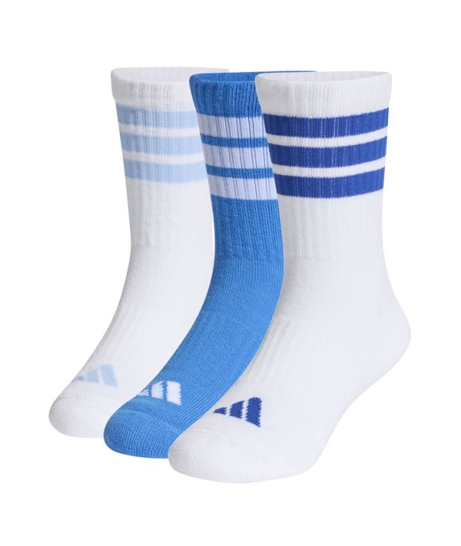 Calcetines adidas 3 Bandas Kd Crw 3P Infantil...