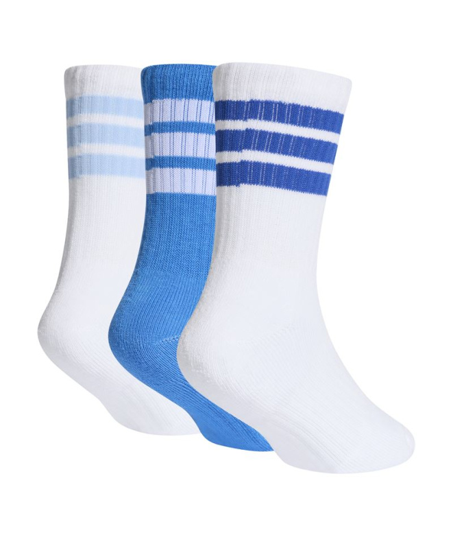 Calcetines adidas 3 Bandas Kd Crw 3P Infantil...