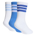 Calcetines adidas 3 Bandas Kd Crw 3P Infantil Azul/Blanco/Azul