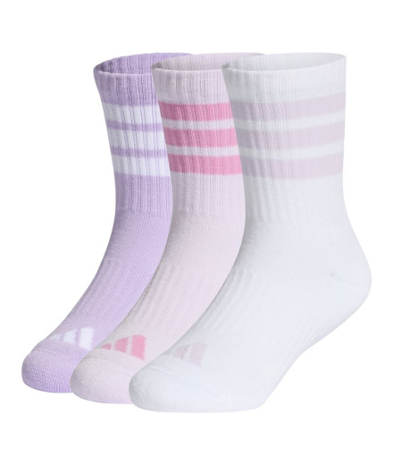 Calcetines adidas 3 Bandas Kd Crw 3P Infantil...