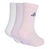Chaussettes Enfant adidas KD CRW 3P rose/blanc/lilas