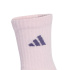 Chaussettes Enfant adidas KD CRW 3P rose/blanc/lilas