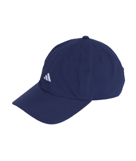 Gorra adidas Seersucker Dad Cap Azul Oscuro/Blanco