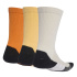 Chaussettes Fitness adidas Performance Climacool Cushioned Crew 3P, orange/mandarine/gris