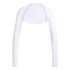 Camiseta Mulher adidas Pwr Ess Shrug para Fitness , branca