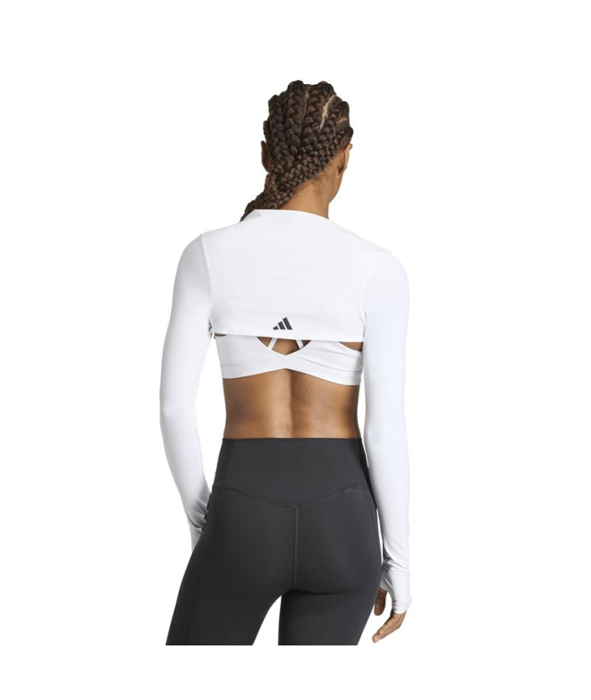 Camiseta Mulher adidas Pwr Ess Shrug para...