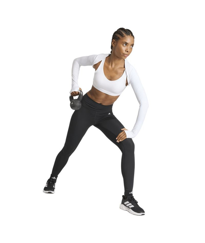 Camiseta Mulher adidas Pwr Ess Shrug para...