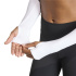 Camiseta Mulher adidas Pwr Ess Shrug para Fitness , branca