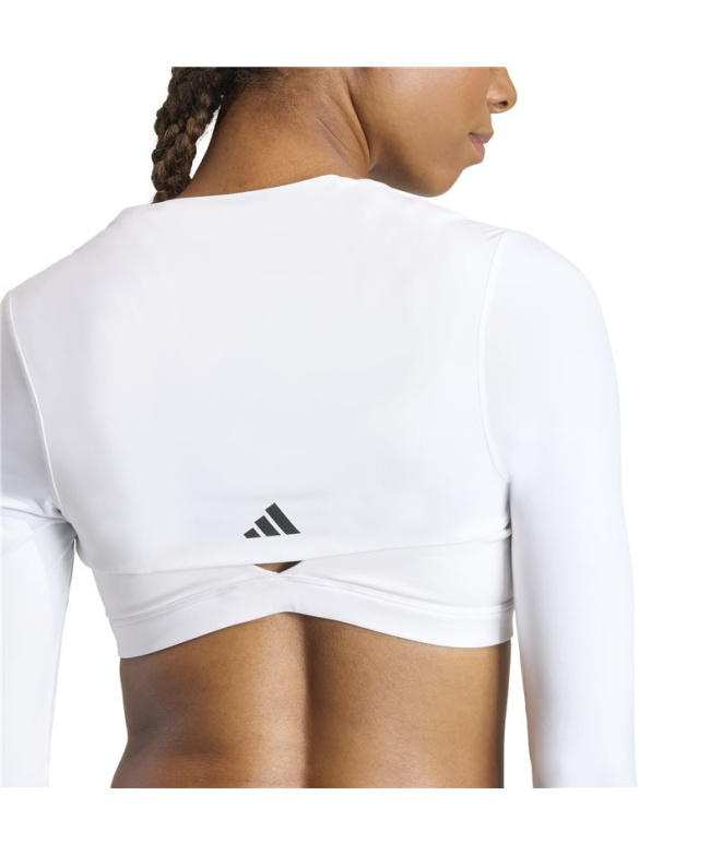 Camiseta Mulher adidas Pwr Ess Shrug para...