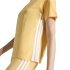 Camiseta adidas 3 Bandas Sj Mujer Mase/Blanco