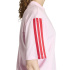 Camiseta adidas 3 Bandas Sj Bf Mujer Rosa/Granate