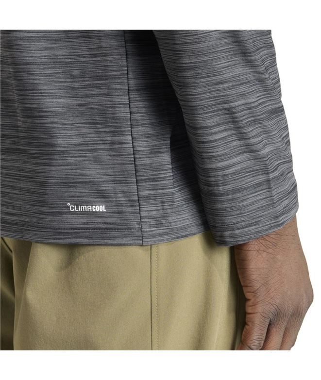 Camiseta Fitness Homem adidas We Flex Ls preta