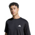 Camiseta adidas We Flex Homem Fitness Preta