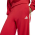 Calça adidas Jg Std Wl Menina cor bordô/branca