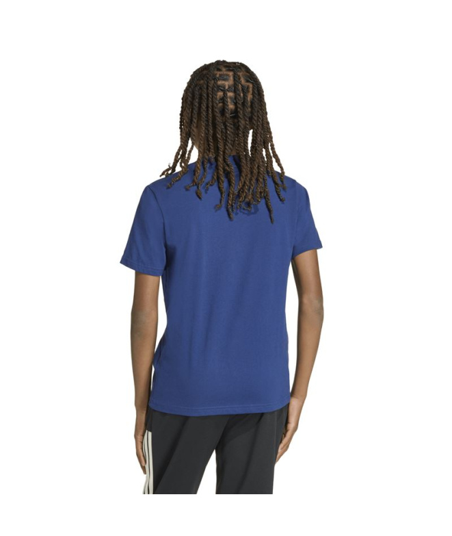 Camiseta Infantil adidas Std Gfx azul escuro/Napu