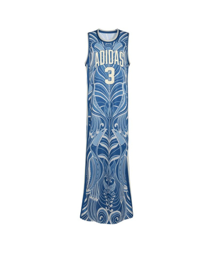 Robe adidas x Farm Premium Fitness Femme bleu marine et...