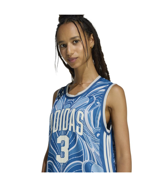 Robe adidas x Farm Premium Fitness Femme bleu...