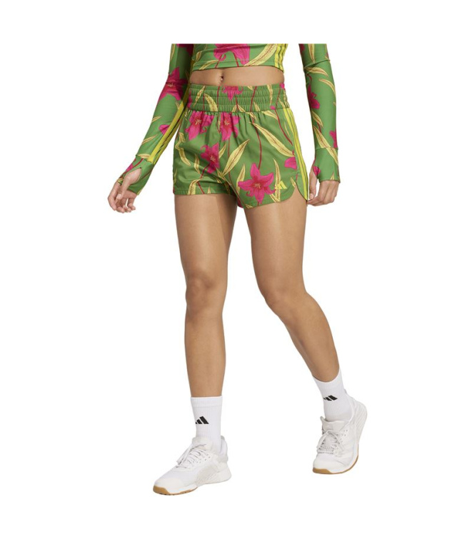 Calça Fitness Mulher adidas x Farm Rio, cor...