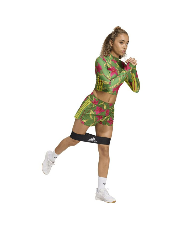 Pantalons Fitness adidas x Farm Rio Femme col...