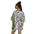 Camiseta Mulher adidas Farm Prm Fitness Verde/Licr/Fucsem