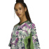 Camiseta Mulher adidas Farm Prm Fitness Verde/Licr/Fucsem