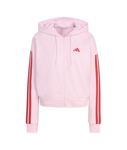 Casaco adidas 3Stripes French Terry com zíper frontal...