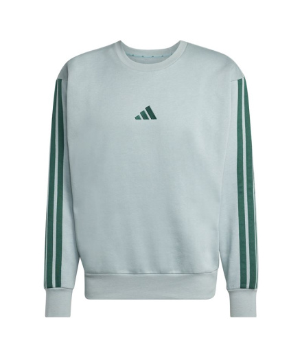 Moletom Adidas Essentials 3-Stripes Moletom Homem Verde...