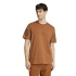 Camiseta Homem adidas Future Icons 3-Stripes na cor bronze