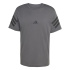 Camiseta Homem adidas Future Icons 3-Stripes cinza