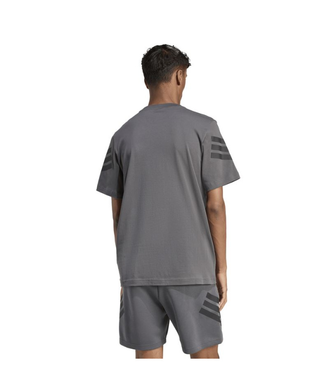 T-shirt Homme adidas Future Icons à 3 bandes gris
