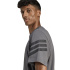 Camiseta Homem adidas Future Icons 3-Stripes cinza