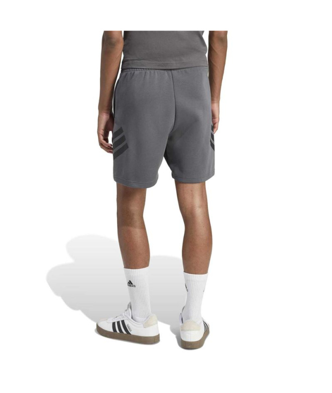 Pantalons gris adidas Fi 3 Stripes Sho Homme