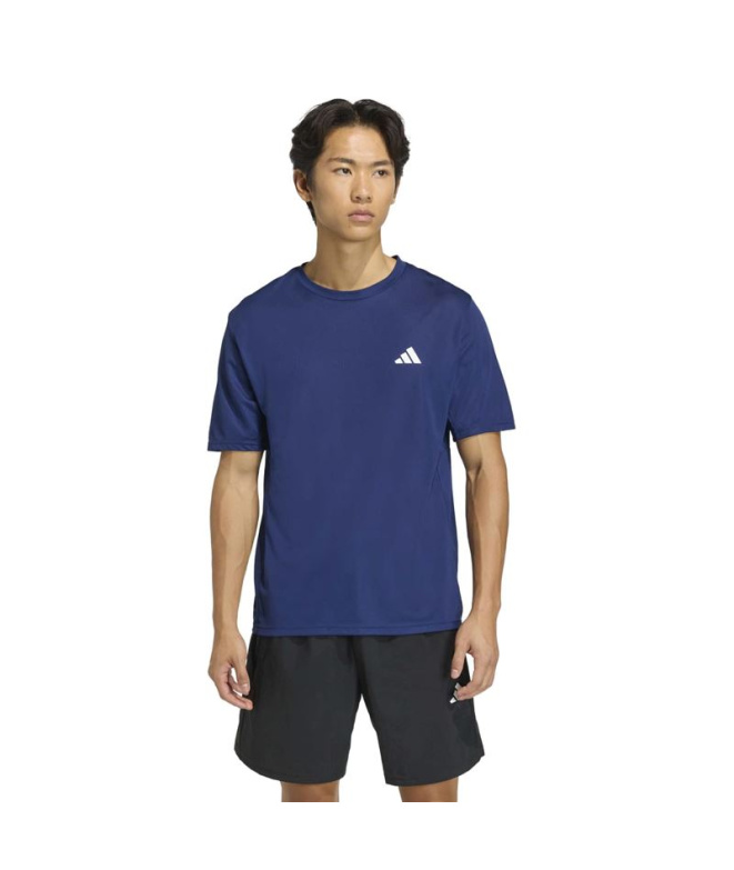 Camiseta de Fitness adidas We Bas Hombre Azul...