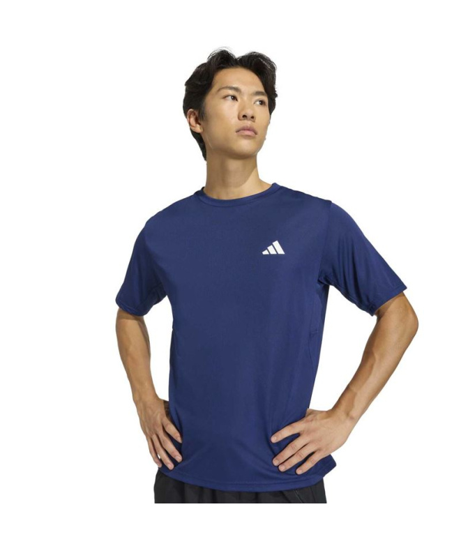 Camiseta de Fitness adidas We Bas Hombre Azul...