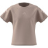 T-shirt adidas Jg Fi 3 bandes Fille rose