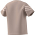 Camiseta adidas Jg Fi 3 Listras Menina Rosa