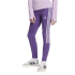 Malhas Fitness adidas Train Essentials 3Stripes Leggings Menina , roxo/lavanda