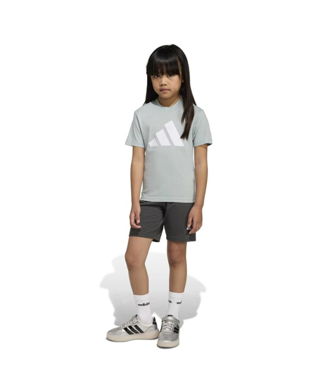 Set t-shirt adidas LK Big Logo 160 Enfant...