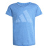 Camiseta adidas Big Logo Niña Azul/Blanco